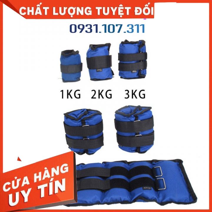 Tạ cát đeo tay chân tiện lợi. hỗ trợ tập luyện chạy bộ, hít xà, giữ dáng, giảm mỡ tăng cơ hiệu quả.