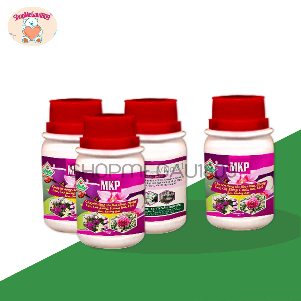 Phân bón MKP chai 100g_Chuyên gia tạo mầm hoa