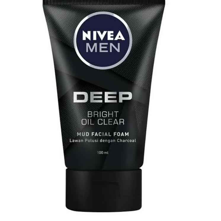 (Hàng Mới Về) Sữa Rửa Mặt Tạo Bọt Mall Nivea 150ml Trị Mụn Cho Nam