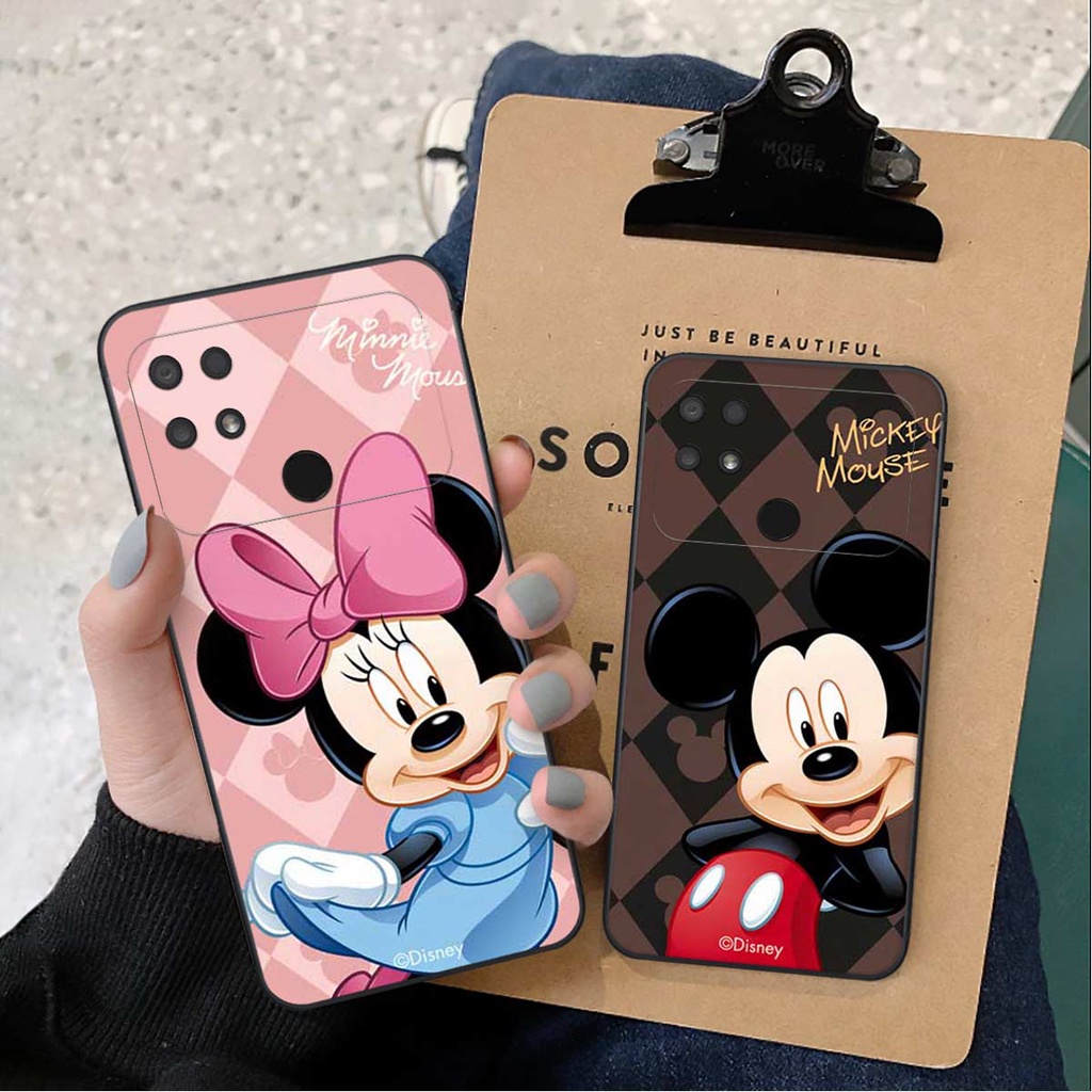 Ốp lưng điện thoại Xiaomi Poco C40 hình mic key min nie mouse thời trang, vỏ ốp rẻ đẹp