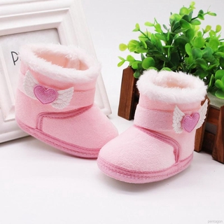 Giày Bốt Cổ Cao Thời Trang Dễ Thương Cho Bé