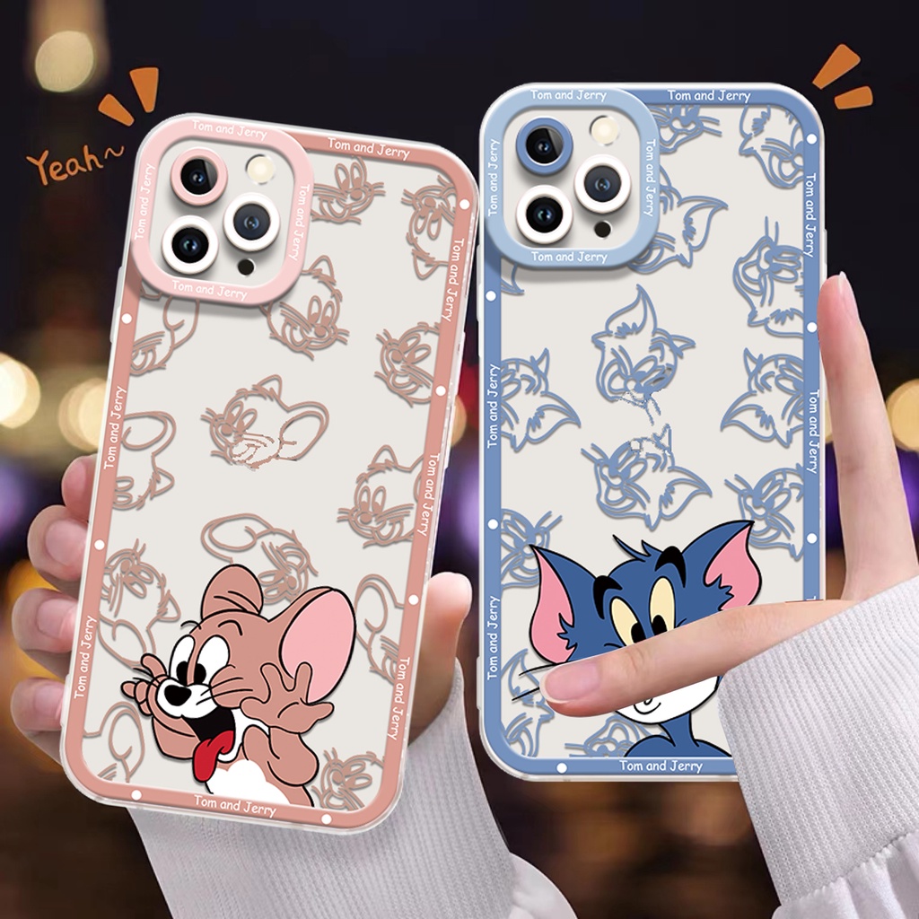 Ốp Điện Thoại Silicon TPU Mềm Trong Suốt Chống Sốc Cho IPhone 14 12 13 6 6S 7 8 Plus X XS XR 11 Pro Max