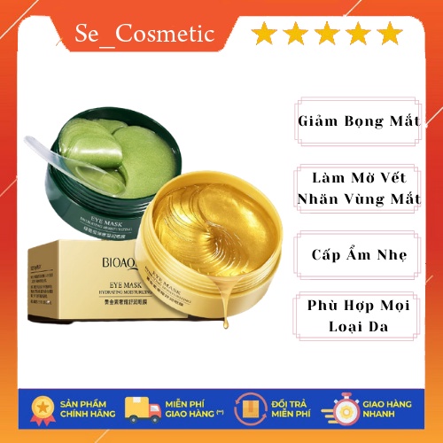 Mặt nạ mắt Bioaqua giảm thâm mắt- Mat na mat se-cosmetic