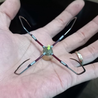 Lưỡi Câu Lục  - Tứ Móng Rồng - Thép Dây Đàn Piano (Mới)