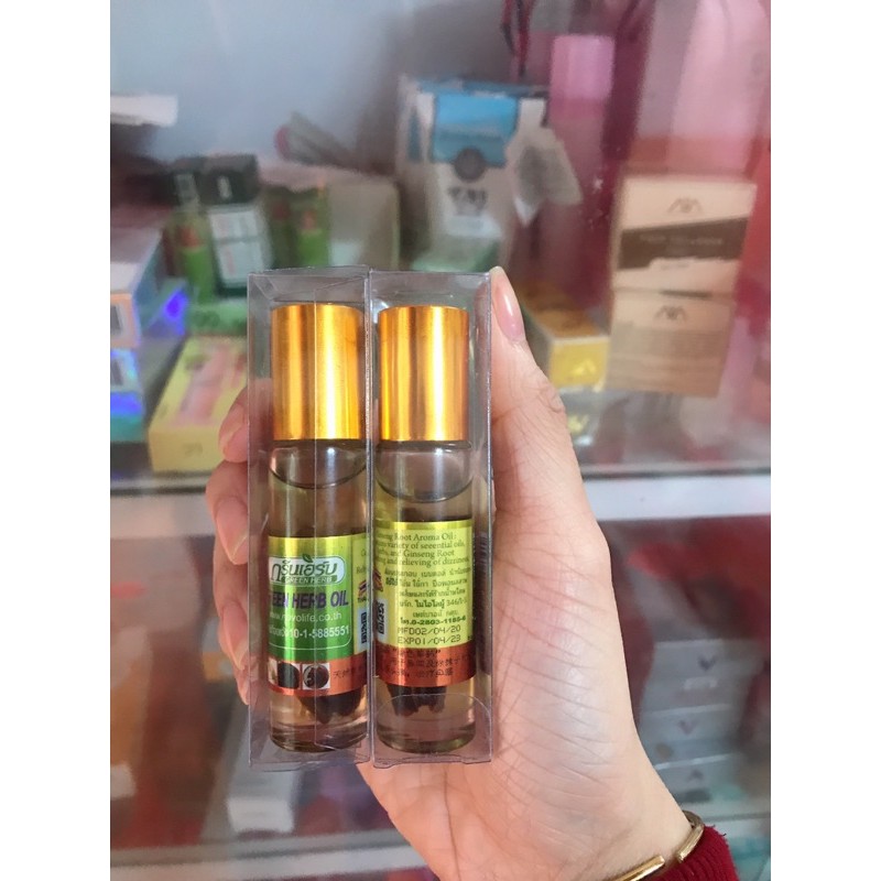 Dầu lăn thảo dược Thái Lan Green Herb Oil