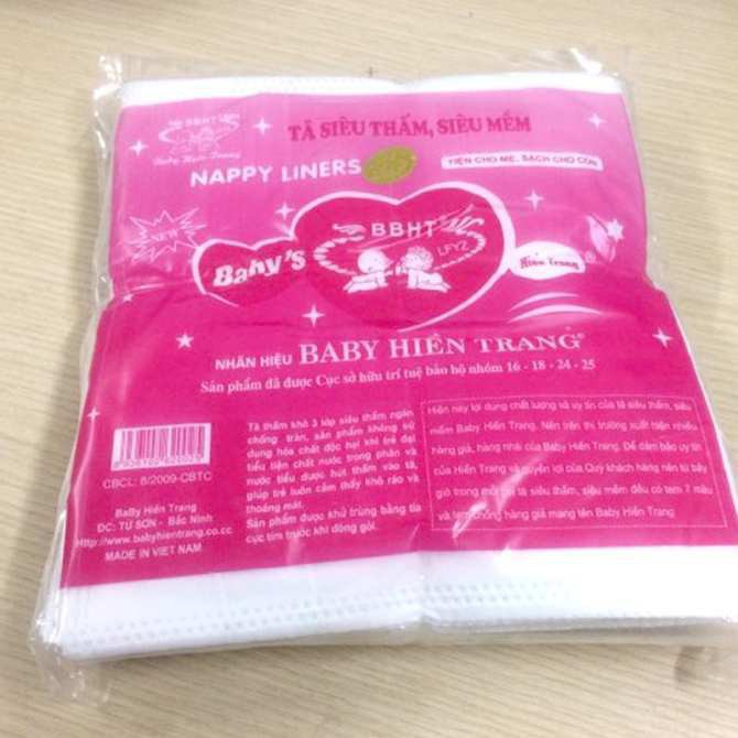 Tấm lót xu chống thấm Hiền Trang 3 lớp (17 miếng/ gói)