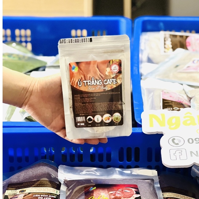 COMBO 1 GÓI Ủ TRẮNG CAFE CHÍNH HÃNG .