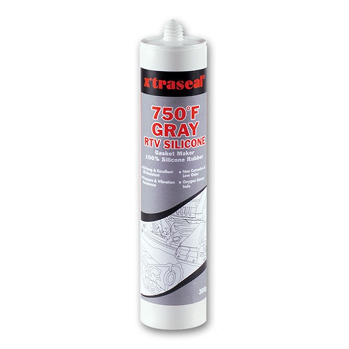 [Mua 2 tặng khăn] Keo tạo gioăng chịu nhiệt X’traseal 750F Grey RTV Silicone 32gr/85gr/300gr xuất xứ Malaysia