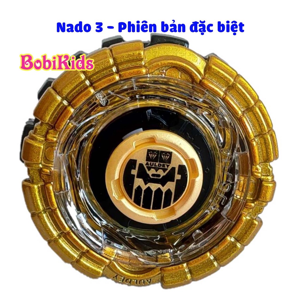 NADO3 - Con quay Chiến Thần Hộ Pháp (Bản đặc biệt MS01) - Không phụ kiện (Chính hãng Auldey)