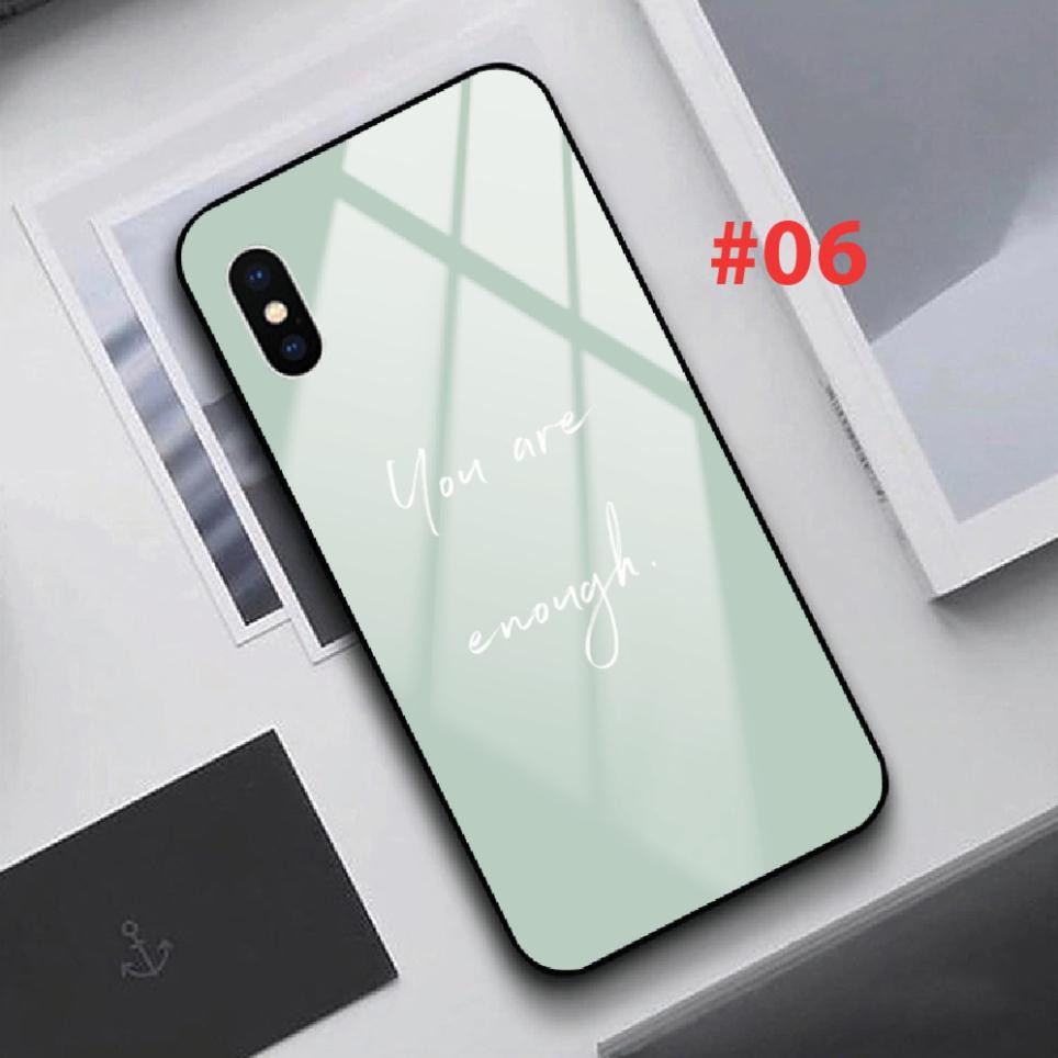 Ốp Kính Cường Lực Vsmart Live / Star / Joy 2 plus/ Joy 3 / Active 3 / Bee 3 In Hình QUOTES