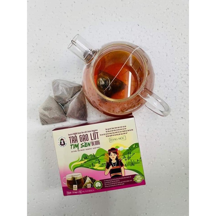 Trà gạo lứt tim sen Bh.nong