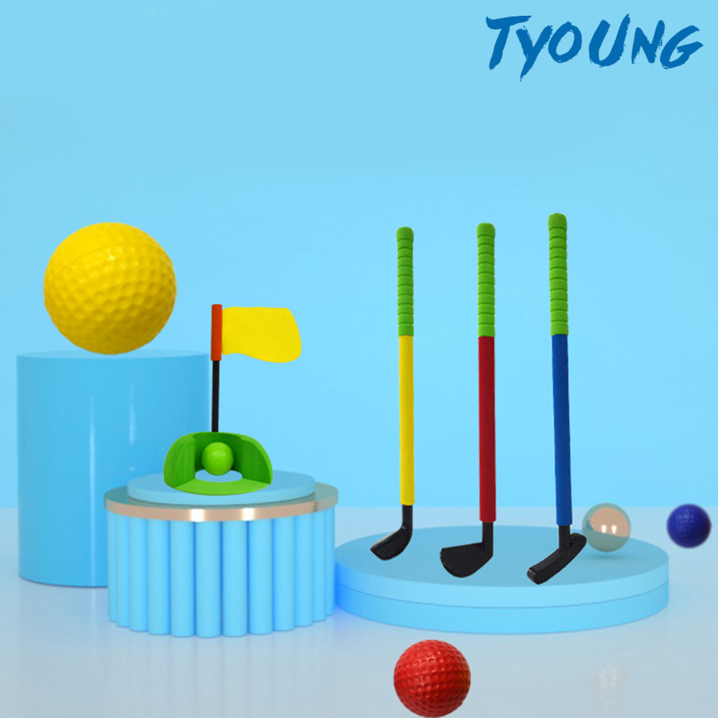 Bộ 3 Gậy Đánh Golf Dành Cho Trẻ Em