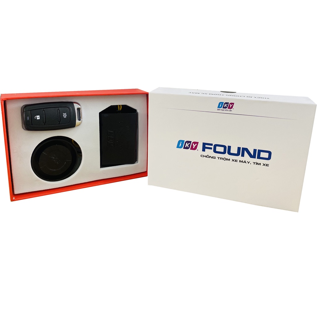 KHÓA CHỐNG TRỘM XE MÁY IKY FOUND Version 2