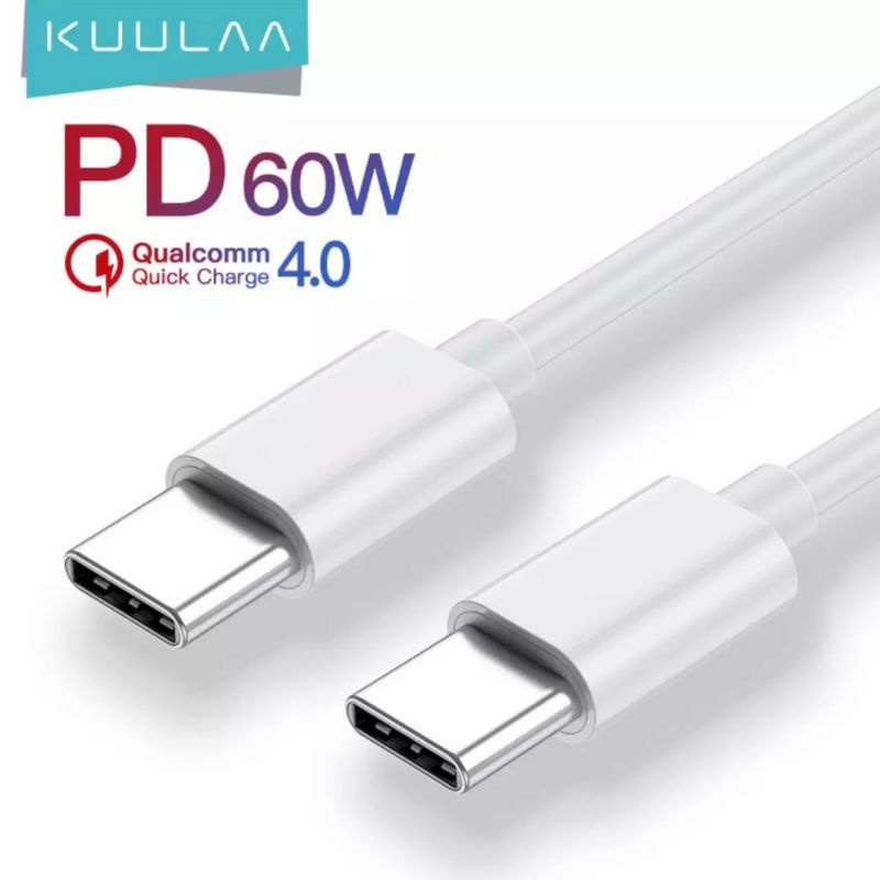 Cáp Sạc Nhanh KUULAA USB-C 60W PD QC 4.0 dành cho Samsung