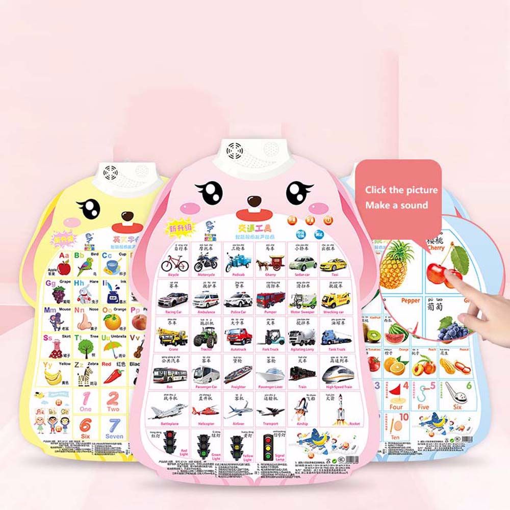 Bảng đồ chơi giáo dục hình động vật có âm thanh cho bé