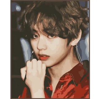 Tranh tự tô màu số hoá sơn dầu đặt trước