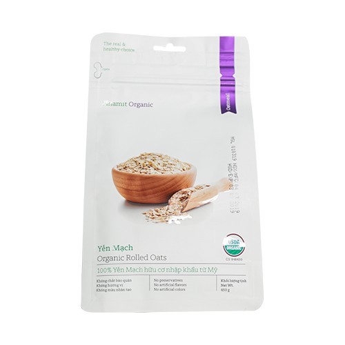 Bột yến mạch VINAMIT ORGANIC 450g (gói)