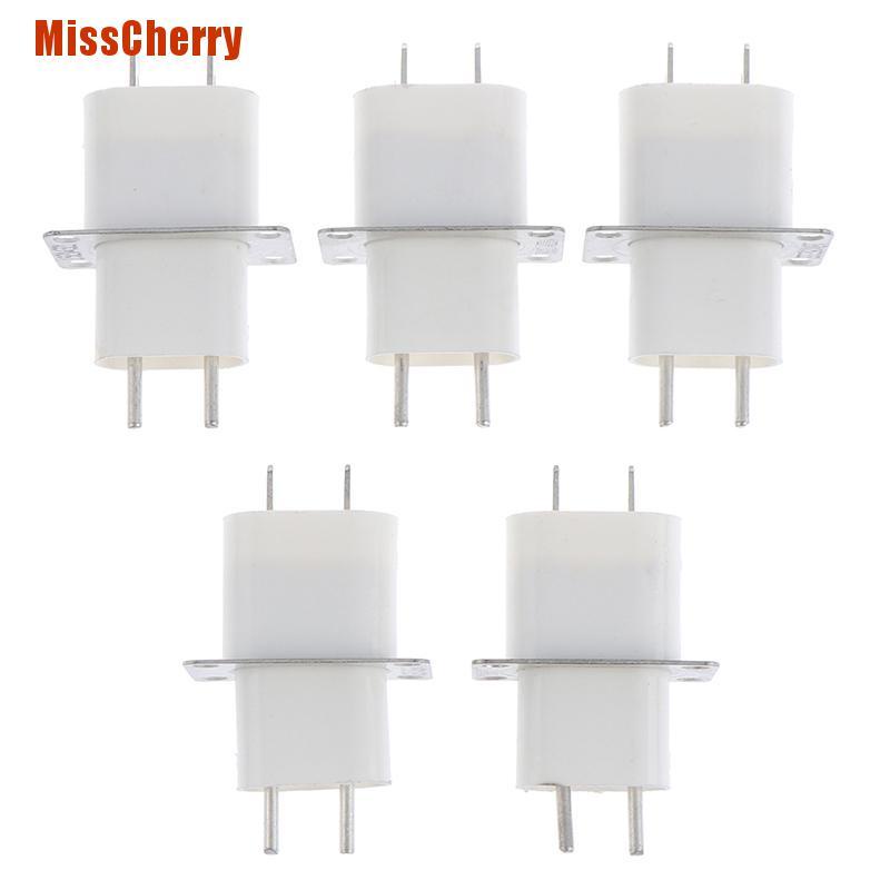 [MissCherry] 5Pcs Electronic Microwave Oven Magnetron 4 Filament Pin Sockets Converter Home