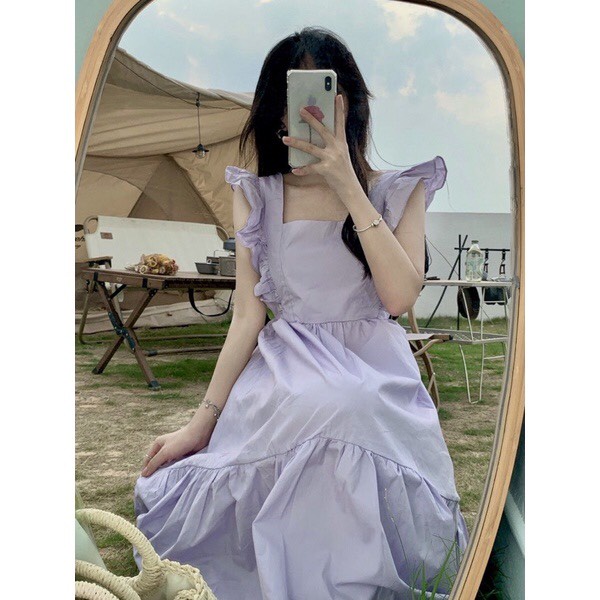 ĐẦM 2 DÂY THẮT NƠ LƯNG
