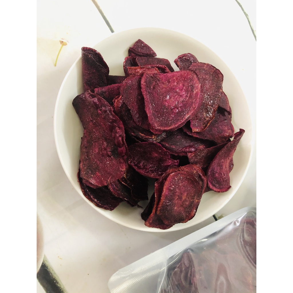 Khoai lang mật sấy cực giòn gói 500g