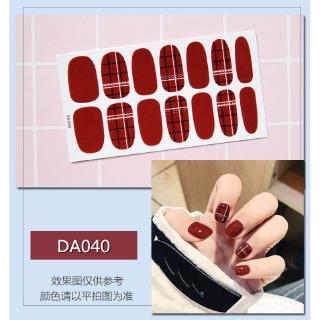 Sticker dán móng tay 3D móng không thấm nước