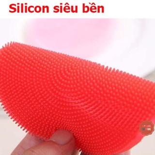 Miếng rửa chén bát silicon tiện lợi ( MIẾN RỬA BÁT SILICON )