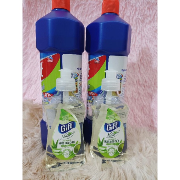 TẨY BỒN CẦU GIFT TẶNG RỬA CHÉN