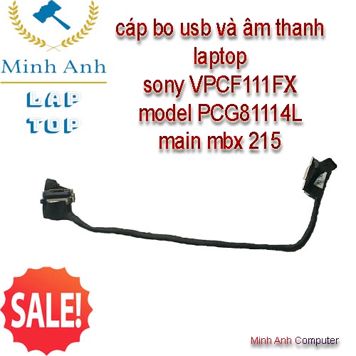 Board usb âm thanh laptop sony VPCF111FX model PCG81114L - main mbx 215
