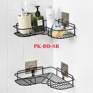 Kệ góc dán tường bằng sắt 27x27x6cm - siêu rẻ