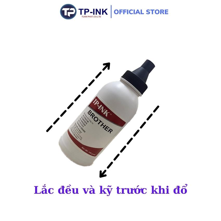 Mực  đổ Brother Thương hiệu  TP-ink cho máy 2321D/2701D/2240/2270/MF7360/7470 trọng lượng 80 gram