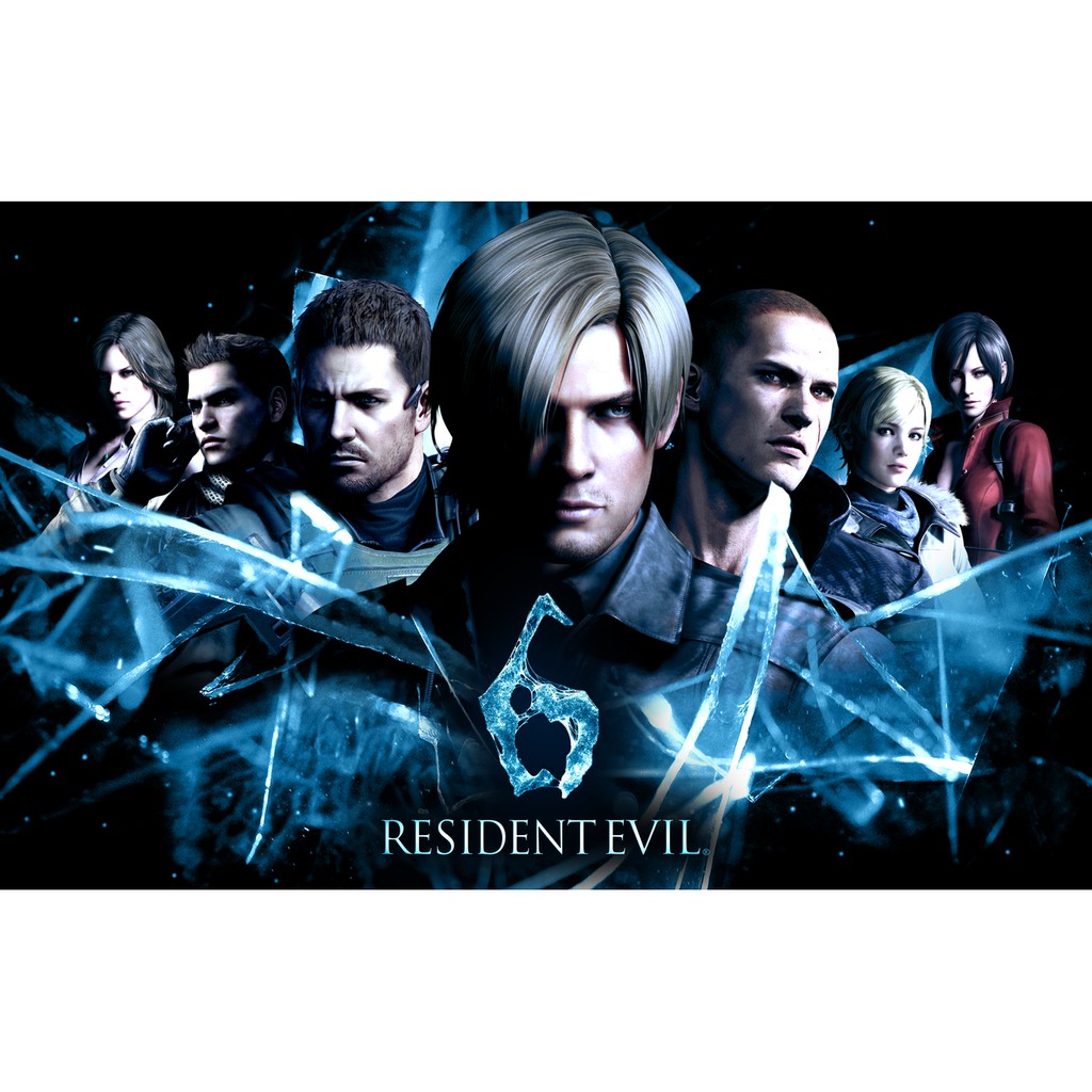 Đĩa game ps4 Resident evil 6