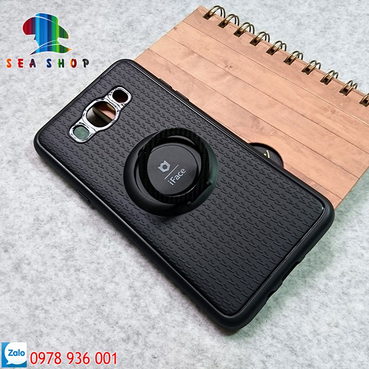 Ốp lưng Samsung Galaxy J5 2016 - J510 silicon kèm iRing hiệu iFace