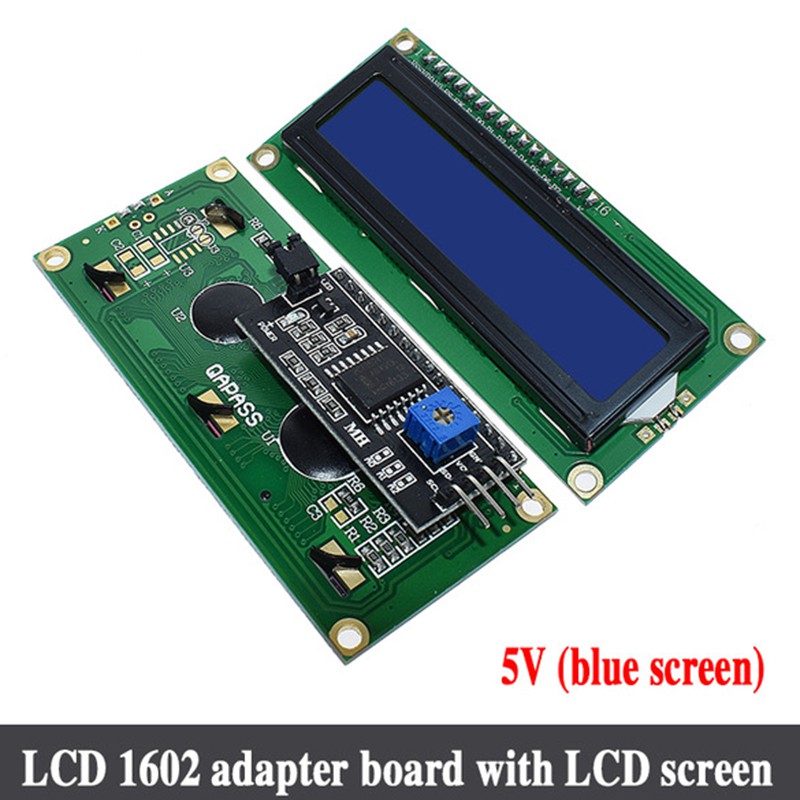 IIC / I2C 1602 Mô-đun LCD Màn hình xanh 1602 Mô-đun LCD cho Arduino