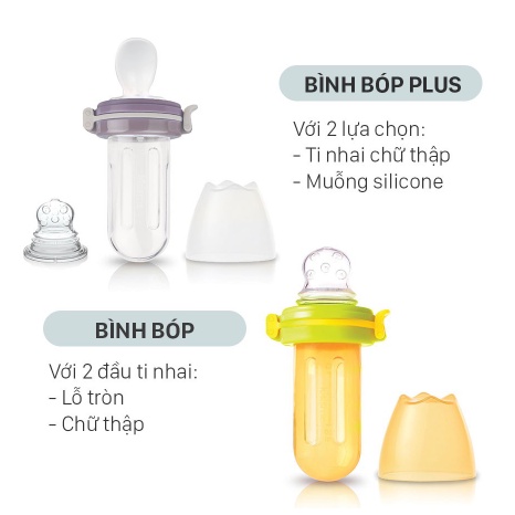 Bộ túi nhai chống hóc Kidsme