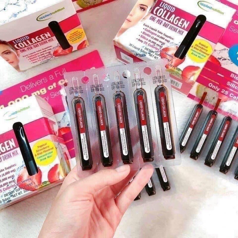 💃🍓Nước Uống Đẹp Da LIQUID COLLAGEN 30 Ống của Mỹ🍓💃 | BigBuy360 - bigbuy360.vn