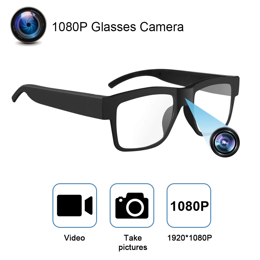 Kính Thể Thao Có Camera 1080P HD Nhỏ Gọn Tiện Dụng
