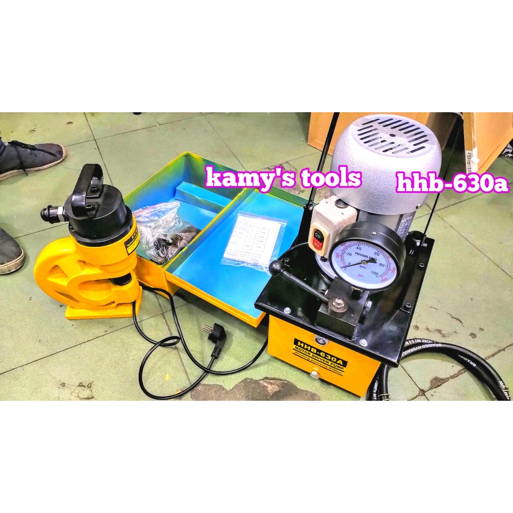 Bơm điện thủy lực TLP HHB-630A 0.75kw áp lực 70mpa công tắc gạt tay