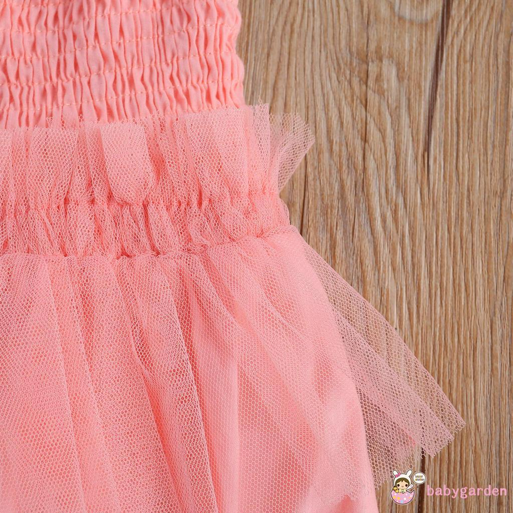 Áo liền quần đính nơ hợp thời trang cho bé gái