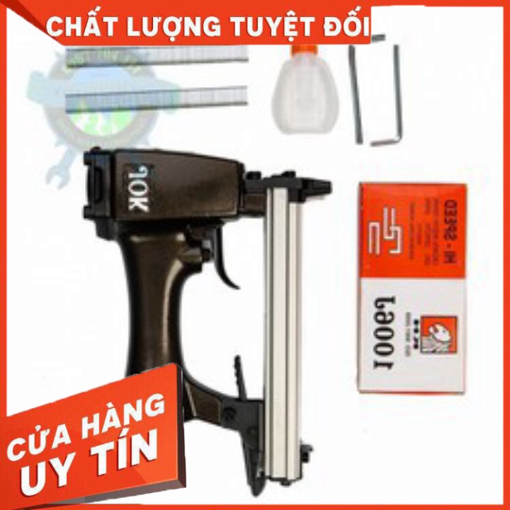Súng bắn đinh U dùng khí – máy bắn đinh u hơi tặng 1 hộp ghim, dễ dàng khi sử dụng