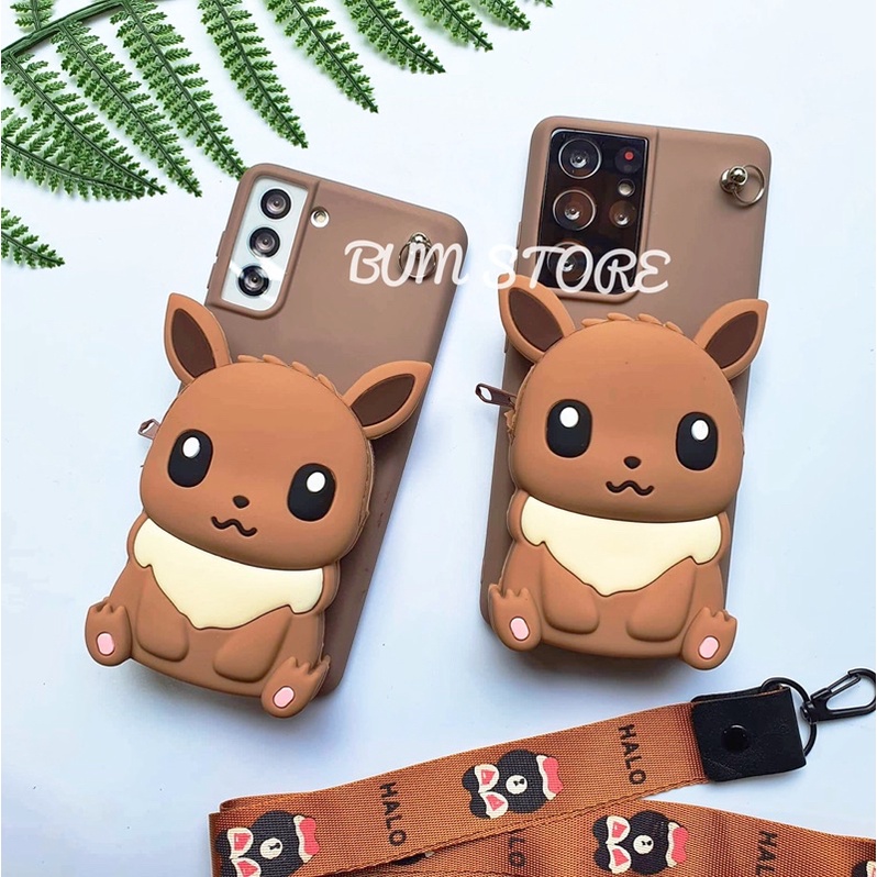 Ốp Lưng Samsung S22 Ultra / S22 Plus / S21 Ultra / S21 Plus / S21 FE / S20 FE / Note 20 Ultra / Note 20 Ví Pokemon