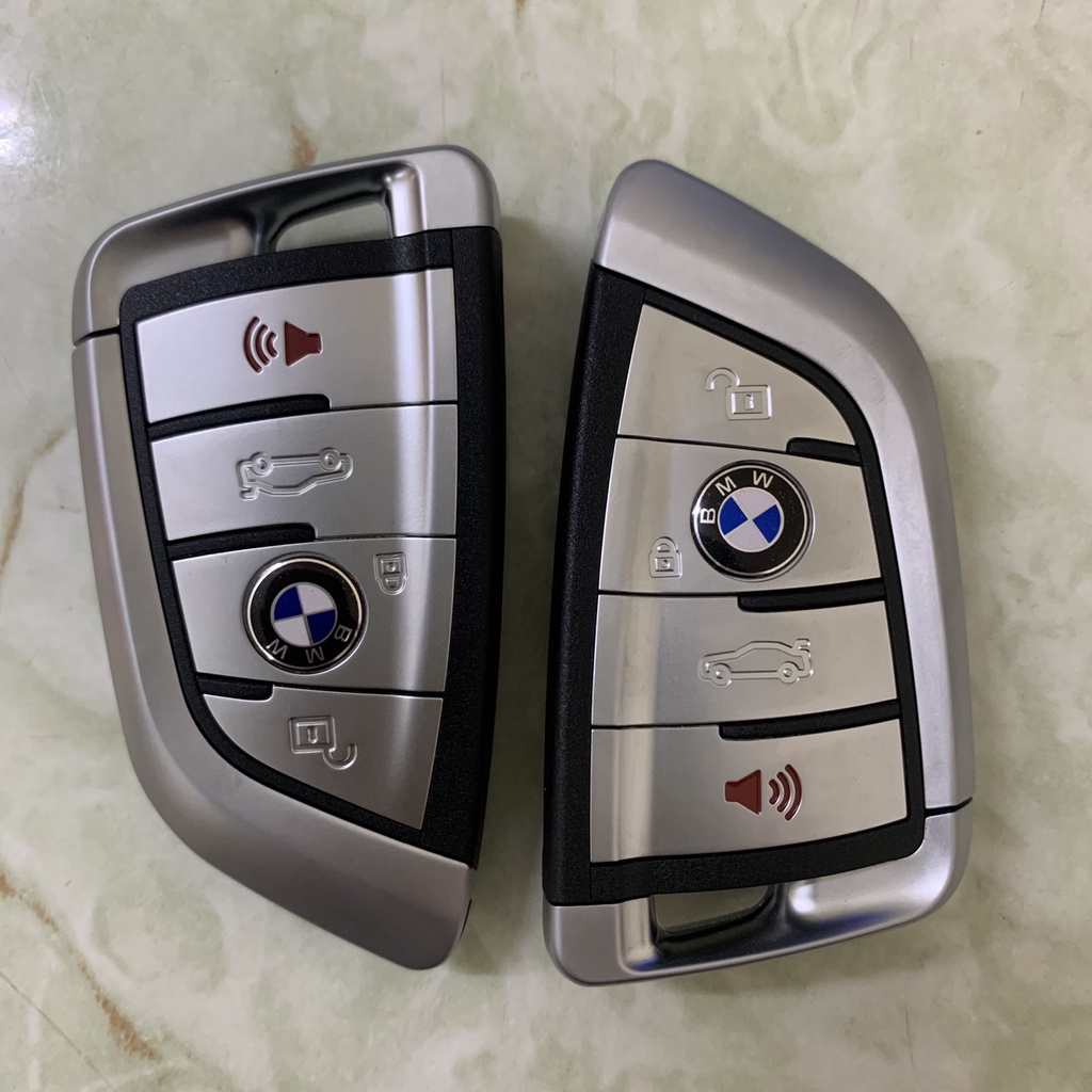 Vỏ Chìa Khóa Dùng Thay Thế Cho Xe Ô Tô BMW X5 X6 F Series 4 Nút Bấm