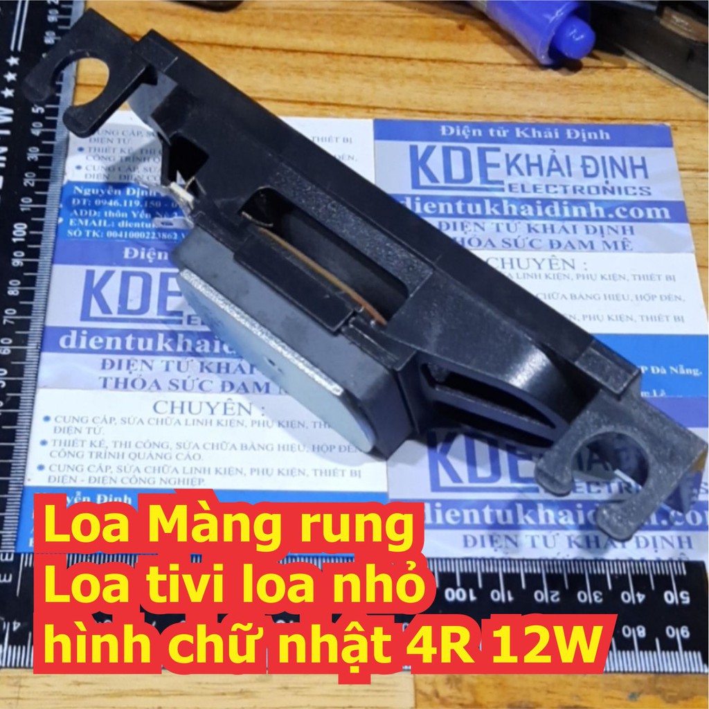 Loa Màng rung Loa tivi loa nhỏ hình chữ nhật 4R 12W kde6787