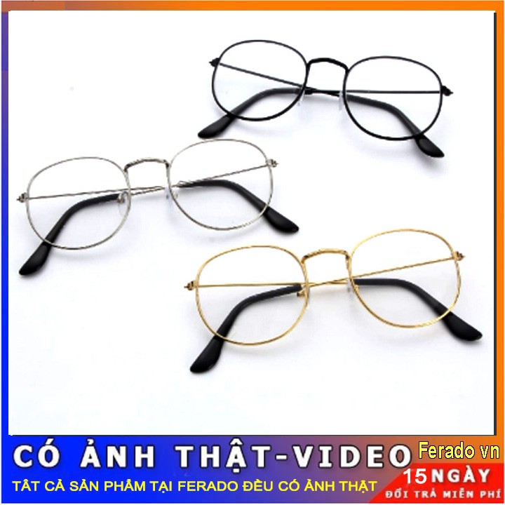 Gọng Kính Cận Nobita Form Mắt Mèo Thời Trang