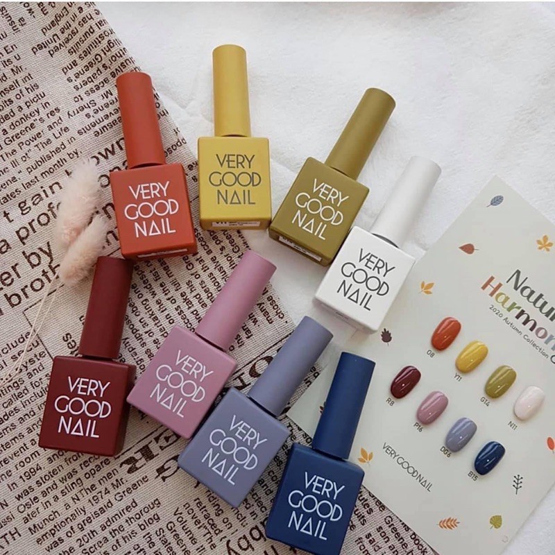 Sơn gel very good nail chính hãng hàn quốc set harmony 2020