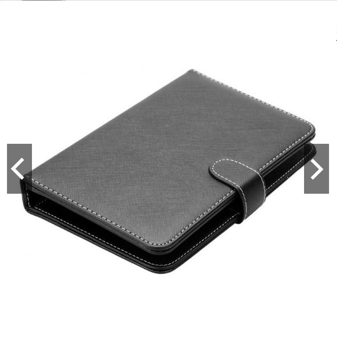 Bao da kiêm bàn phím cho điện thoại, máy tính bảng 6 in, 8 in, 10 in - Hàng nhập khẩu