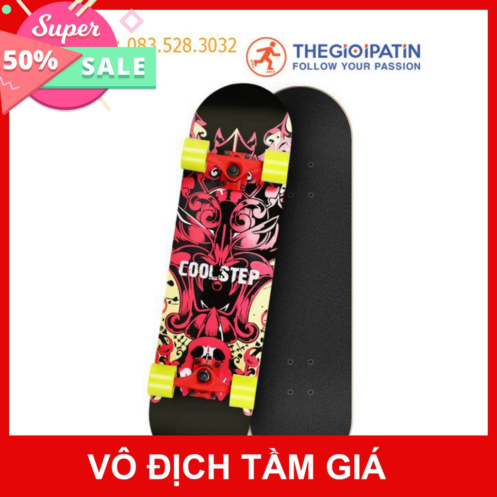 Ván trượt skateboard - VT1214, ván trượt cao cấp chính hãng