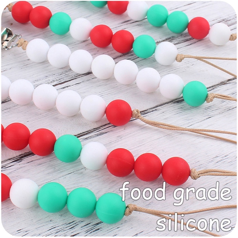 Chuỗi Hạt Kẹp Núm Vú Giả Cho Bé Sơ Sinh