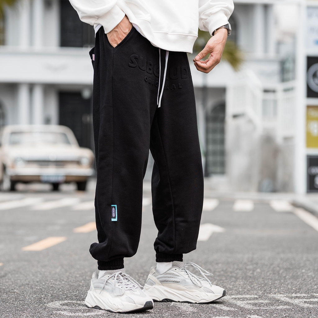 Quần Jogger nỉ SUBCRUDE hàng cao cấp ss2022