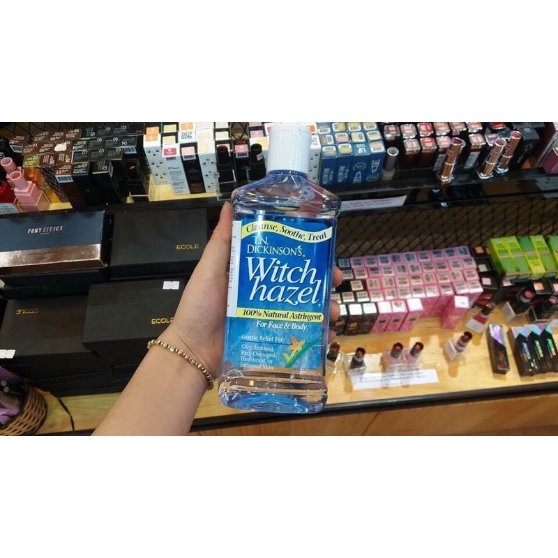Nước Hoa Hồng Làm Sạch, Se Lỗ Chân Lông Dickinson's Original Witch Hazel  473ml