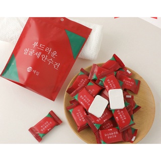 Khăn Nén Cotton Nguyên Chất Dày Dặn Hình Vuông Dùng Một Lần Đa Ứng Dụng